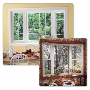 Bay windows in dining rooms